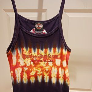Harley-Davidson Women's Tank Top Size Small - Flames - N Canton OH